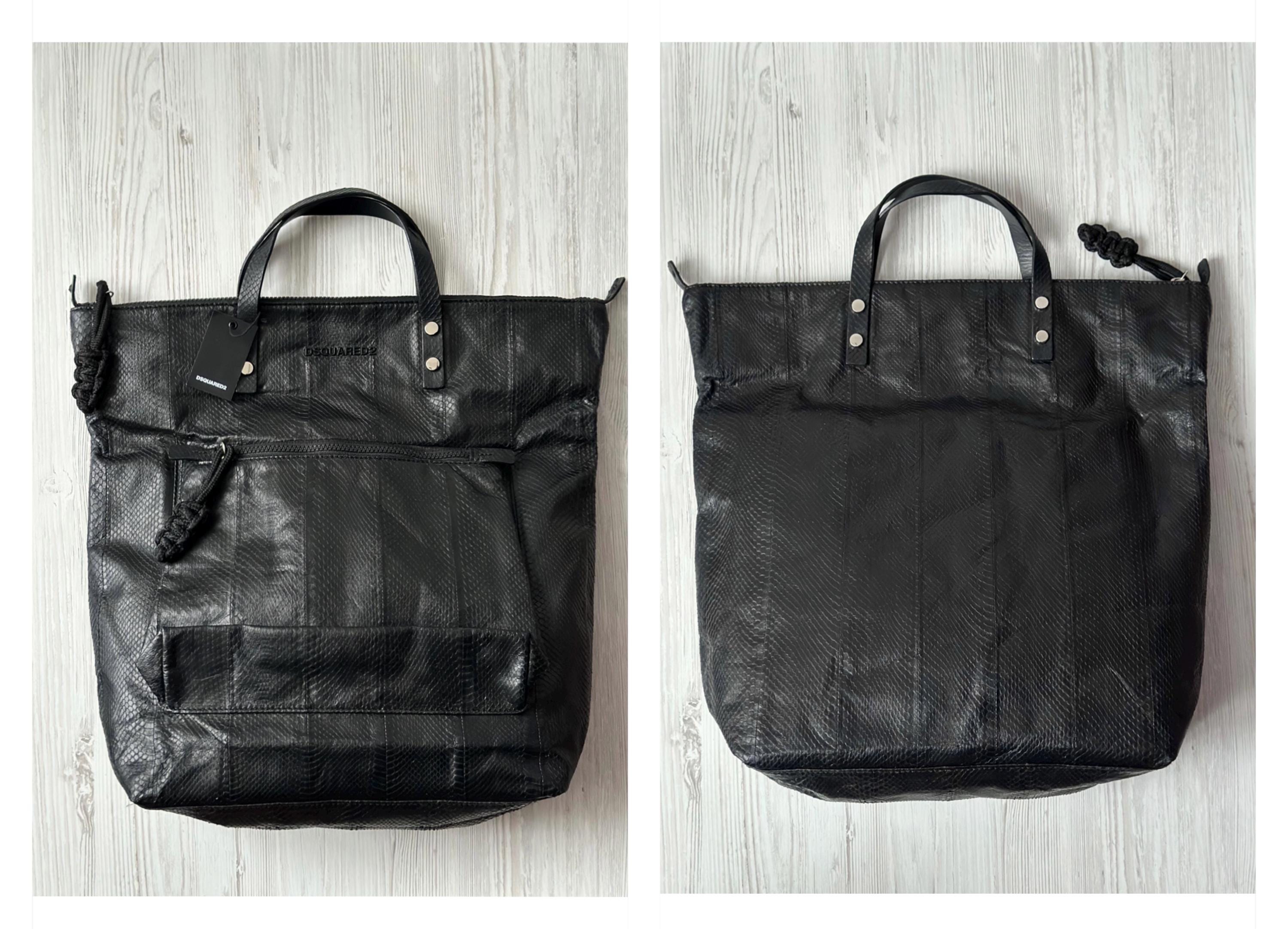 DSQUAREDフルレザートートバッグヴィンテージ仕様 DSQUARED（ディー