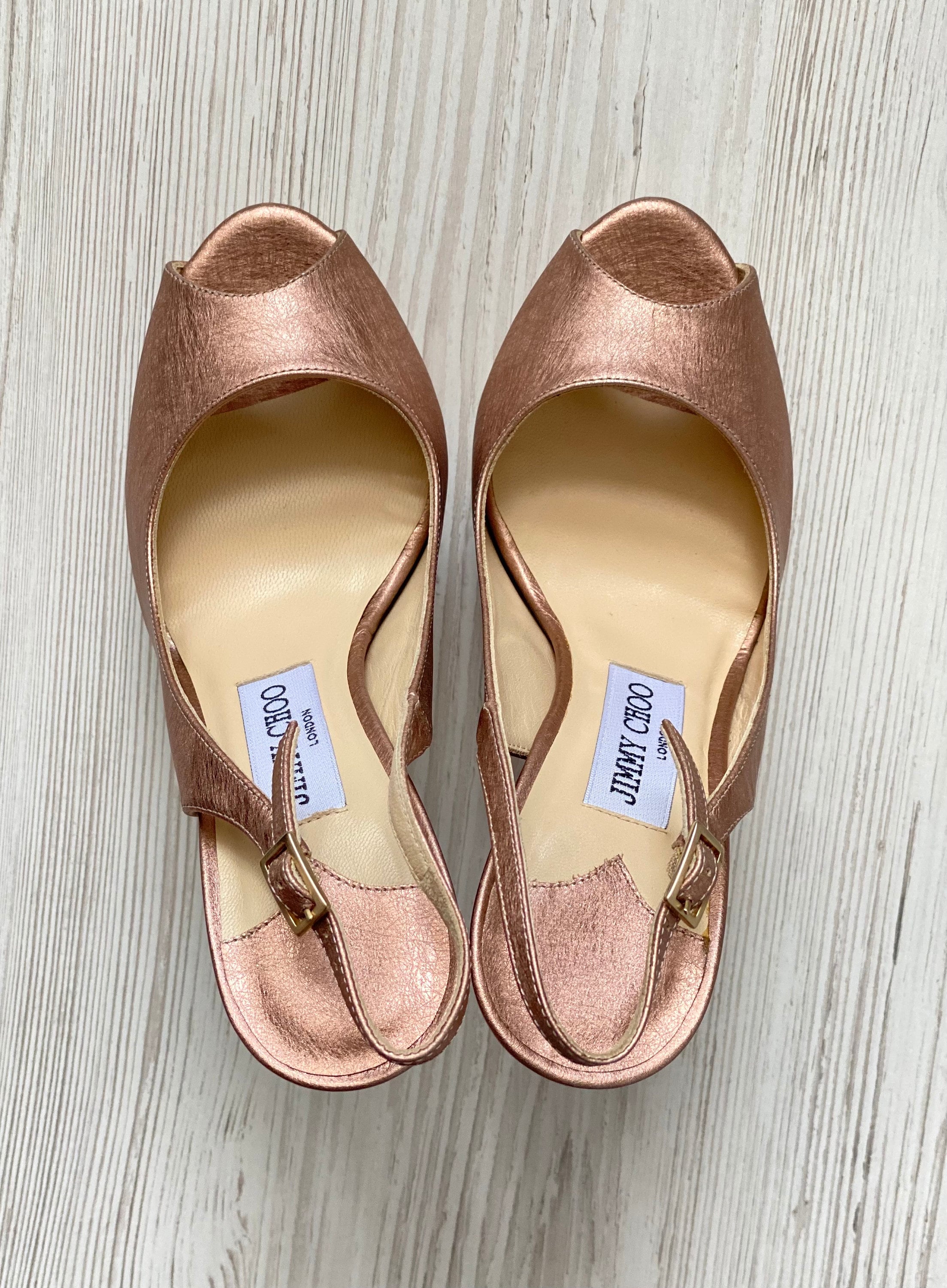 Vintage Jimmy Choo Sandal Heels (38)