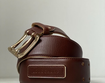 Lauren Ralph Lauren Ladies Croc-embossed Belt RLL Buckle  display picture 3