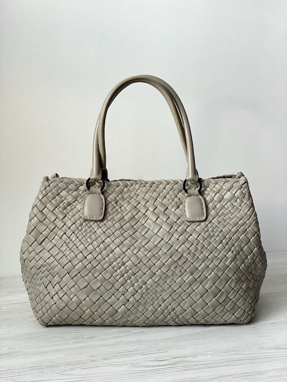 FALORNI Italia Le Borse F1800 Tote Woman Bag Handbag Vintage Soft  