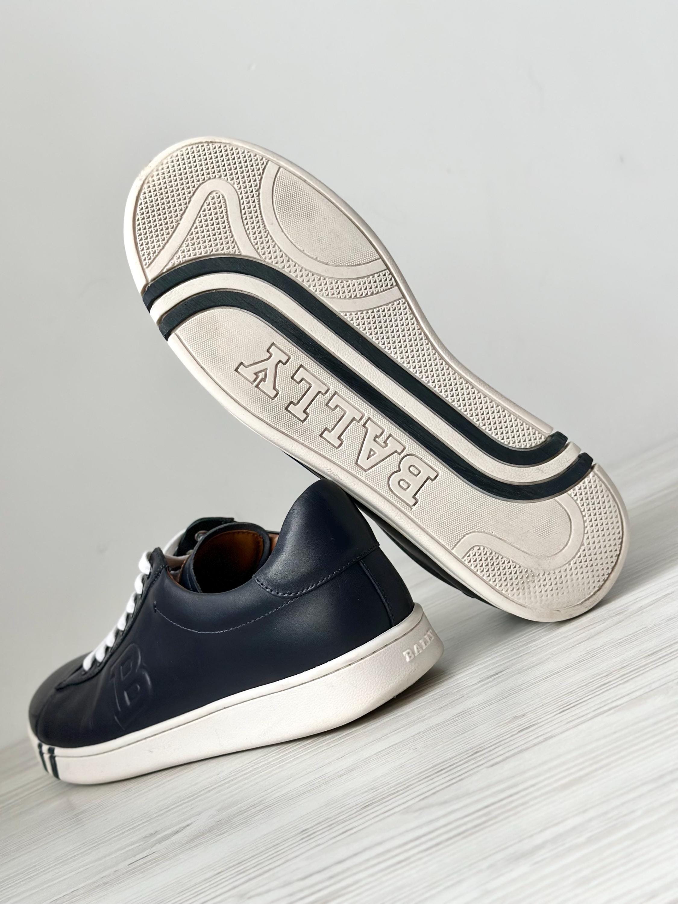BALLY Switzerland Asher Qf Calf Genuine Leather Low Top Men 
