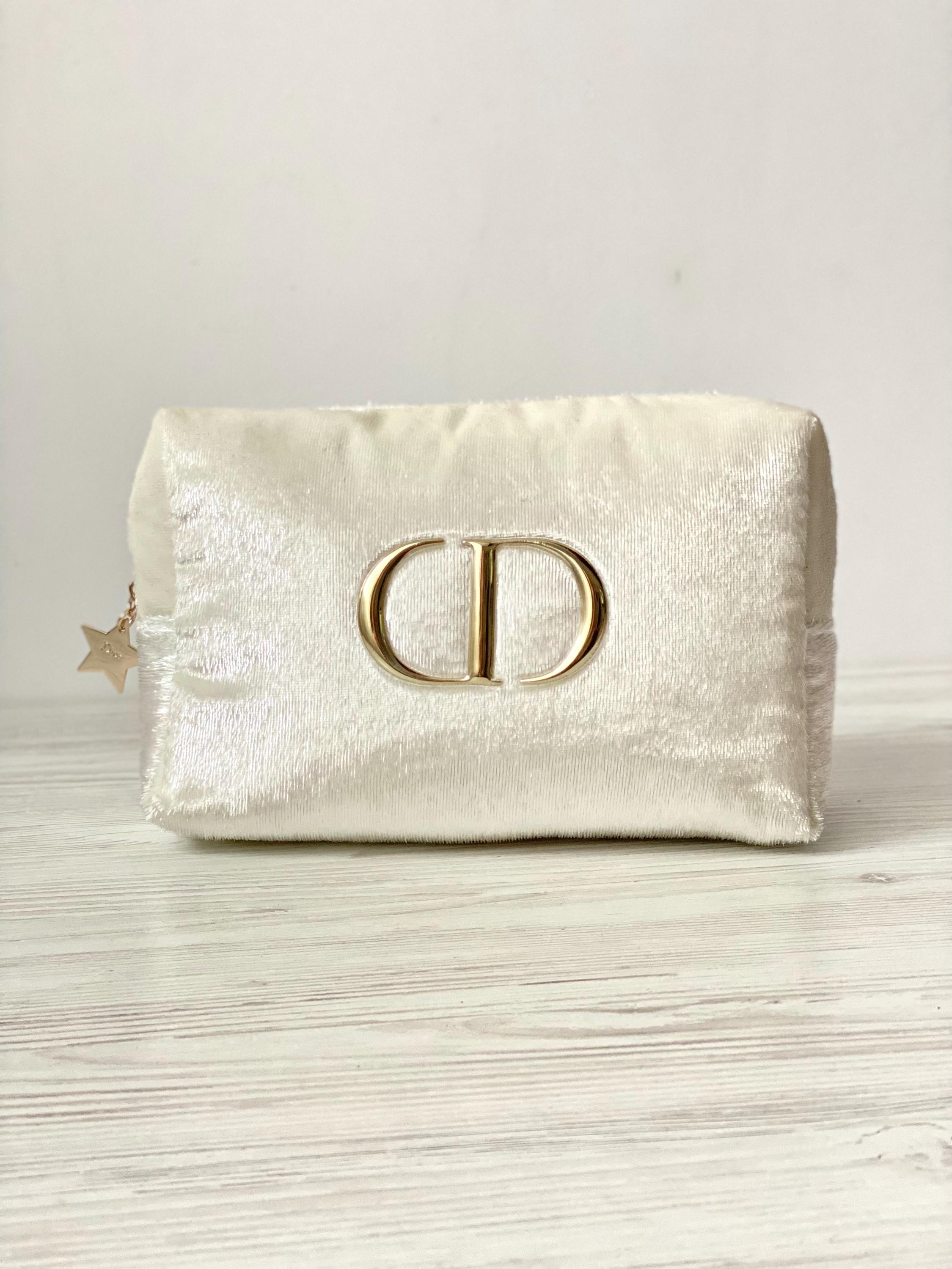 DIOR BEAUTE Cosmetic Toilet Pouch Makeup Bag France C400000788 Christian Parfums Light Beige Color Woman Luxury Miss Dior Etsy