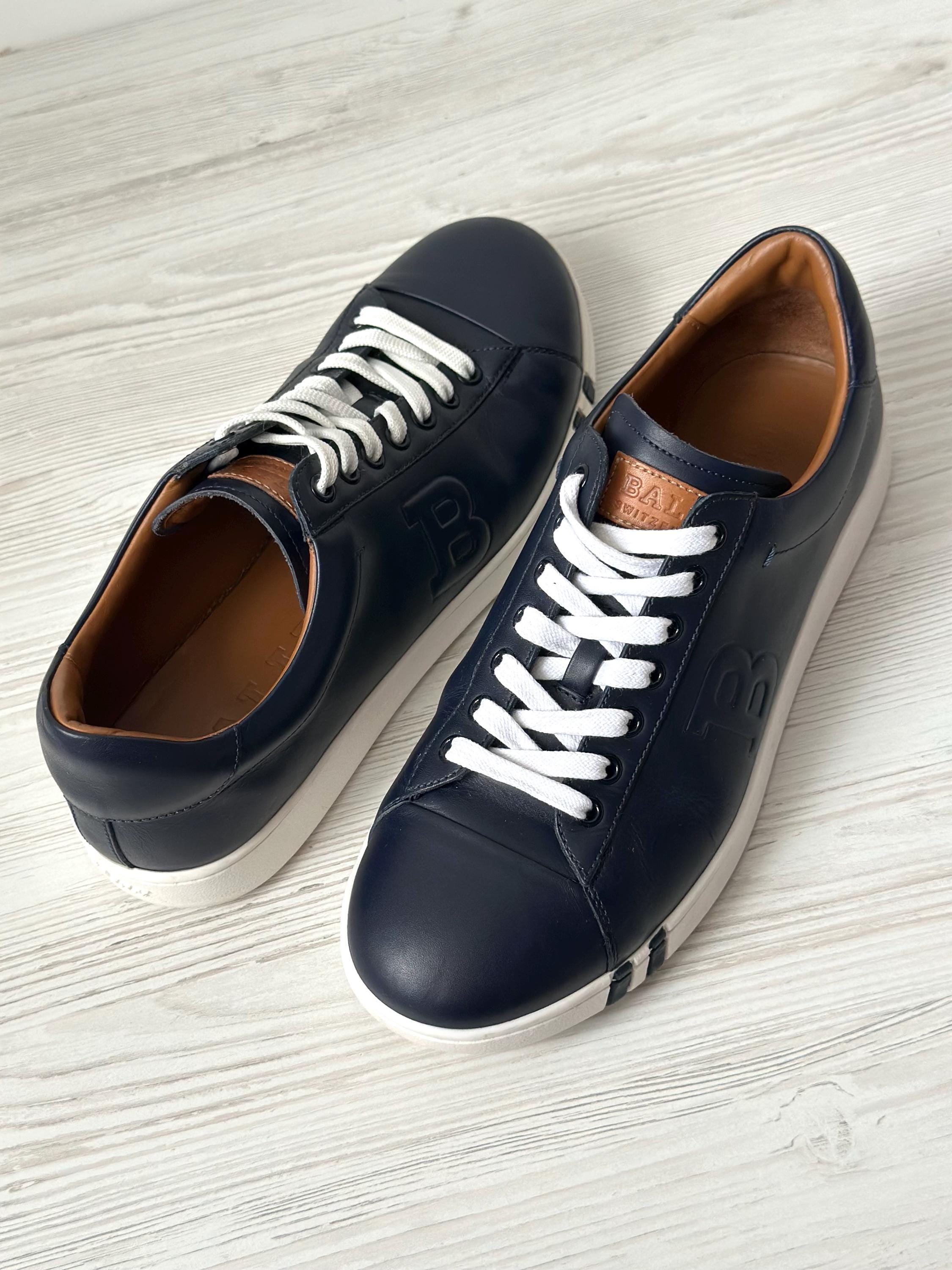 BALLY Switzerland Asher Qf Calf Genuine Leather Low Top Men