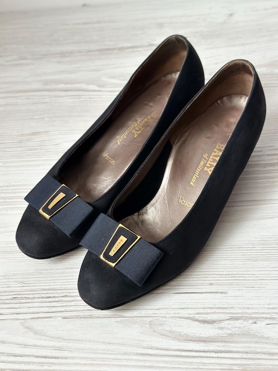 BALLY Switzerland Vasano Vintage Ballet Flats Loafers Woman Shoes