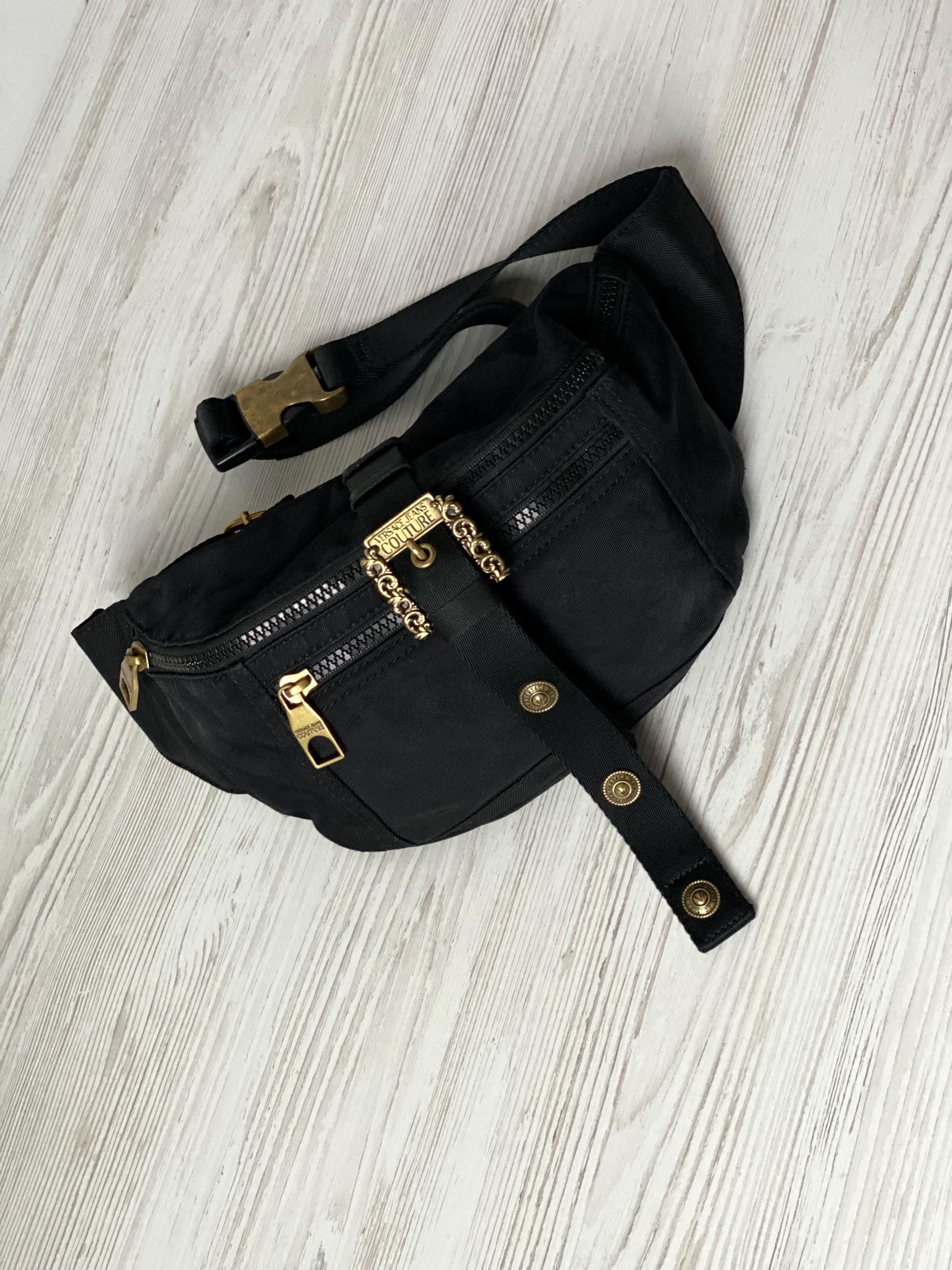 Bolso bandolera de nailon para mujer Versace Jeans Couture Bum