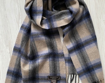 CANALI EXCLUSIVE scarf 100% cashmere Vintage made in Italy