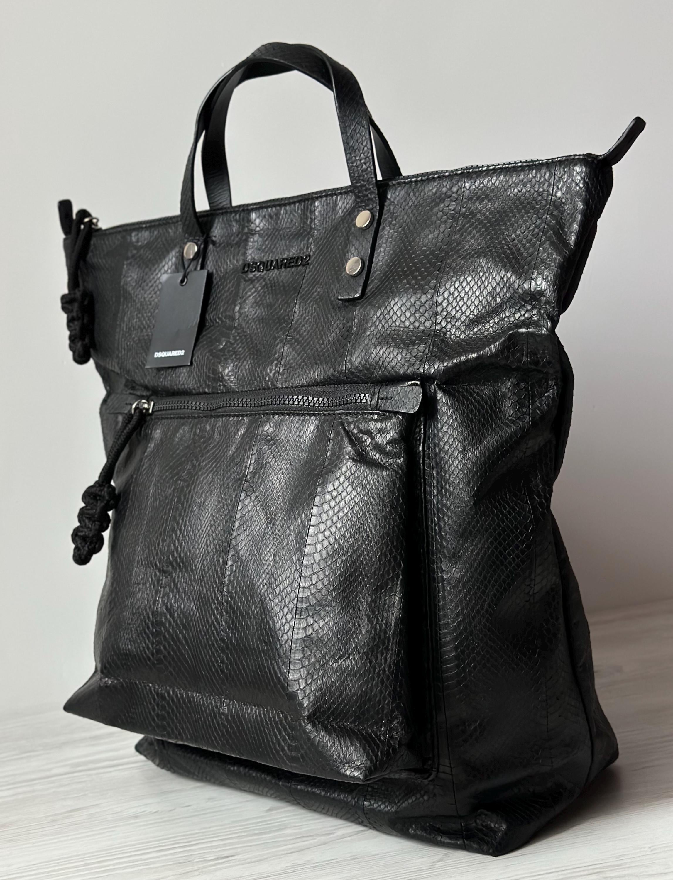 DSQUAREDフルレザートートバッグヴィンテージ仕様 DSQUAREDフルレザートートバッグヴィンテージ仕様 DSQUARED（ディー
