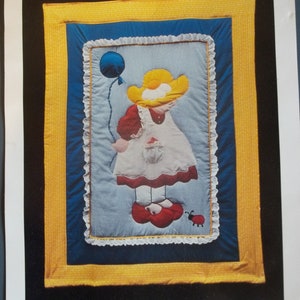 Lucky Ladybug Quilt Applique Pattern