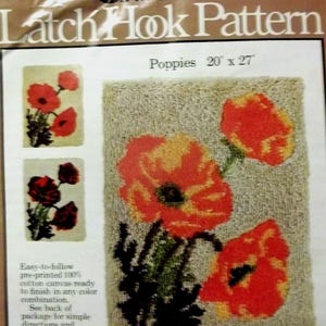 Patrón de gancho de cierre Caron - 20" x 27"