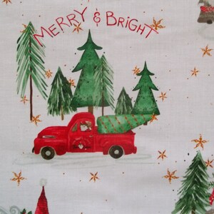 Gnome Home Allover Print Stoff - 1 Yard