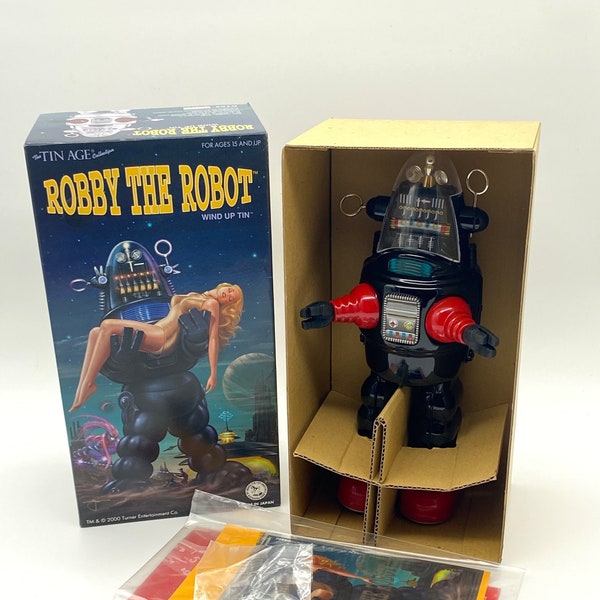 Robby der Roboter zum Aufziehen – Osaka Tin Toy Japan 2000 MIB
