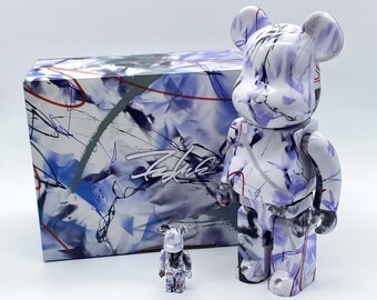 FUTURA 2000 Bearbrick 400 + 100 Set - BE@RBRICK Medicom - Etsy