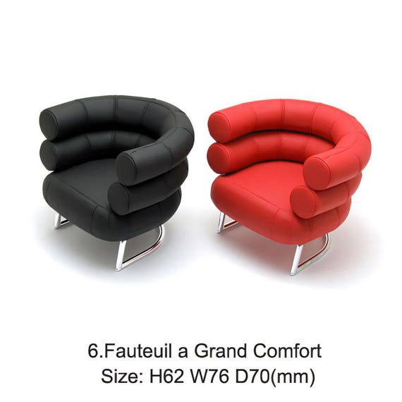 Miniature Chaise Bibendum Eileen Gray – REAC Japan – 1/12 – Collection Design