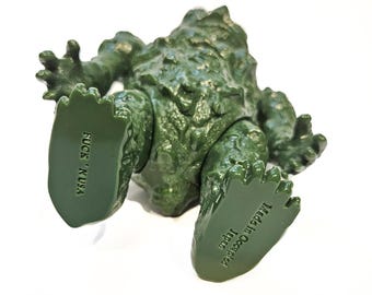 Nagnagnag Boryoku Genjin Four-eyes Green Sofubi Japan - Etsy