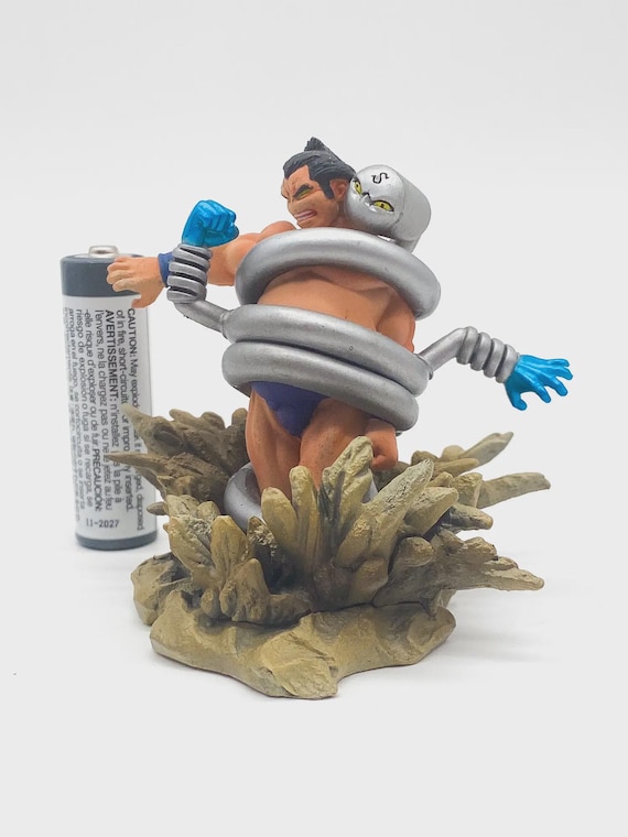 Kinnikuman Figure - Combat Springman Vs Rikishiman (wolfman