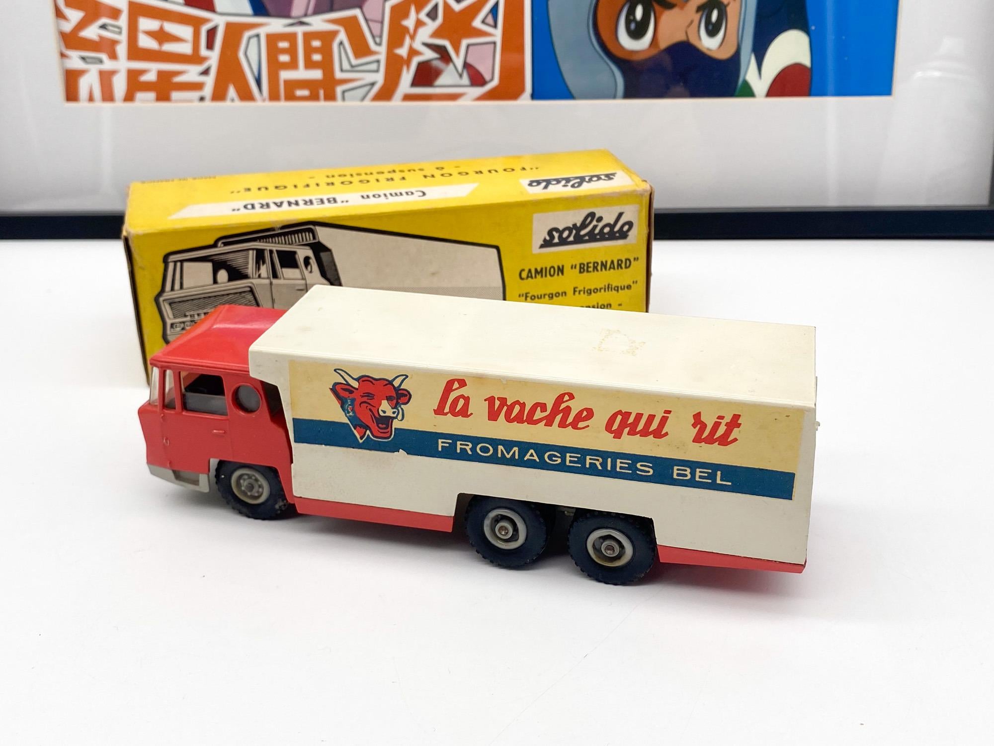 SOLIDO BERNARD Truck The Laughing Cow Ref.304 original box 1964