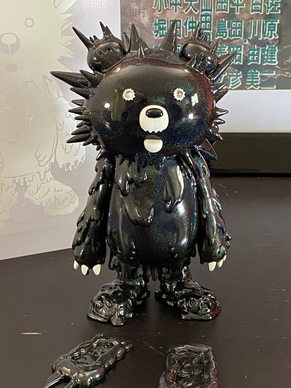 INC Bear Black Rainbow - INSTINCTOY Hiroto Ohkubo - Etsy