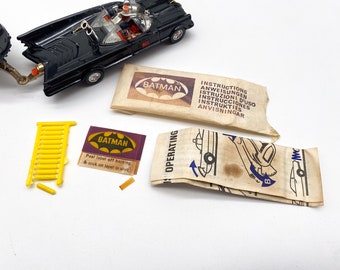 Batmobile and Batboat Corgi Gift Set 3 1973 - Etsy