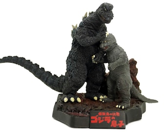 Godzilla and Minilla Mini-Diorama – Gashapon SEALED bandai