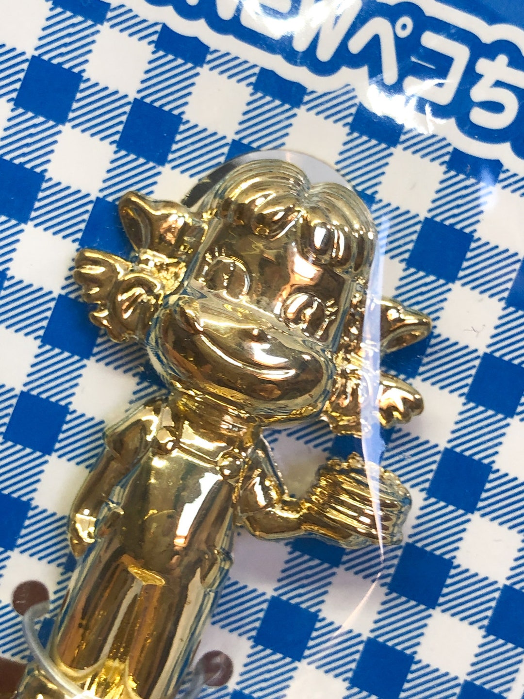 PEKO CHAN Gold Mini Trophy Figure Limited Edition - Fujiya - Etsy