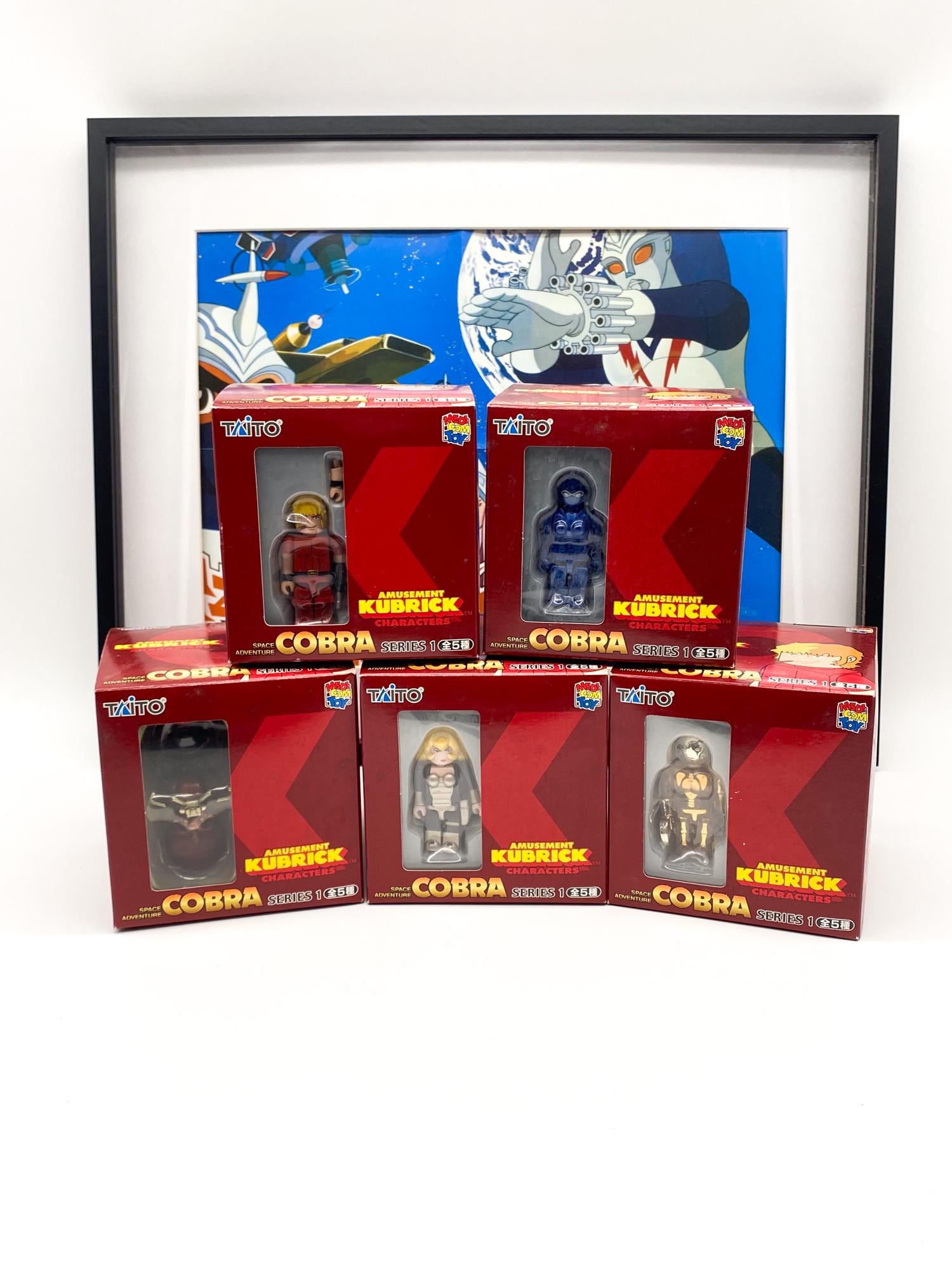 Set Complet Cobra Kubrick Series 1 - Medicom Toy - 2004 - MIB