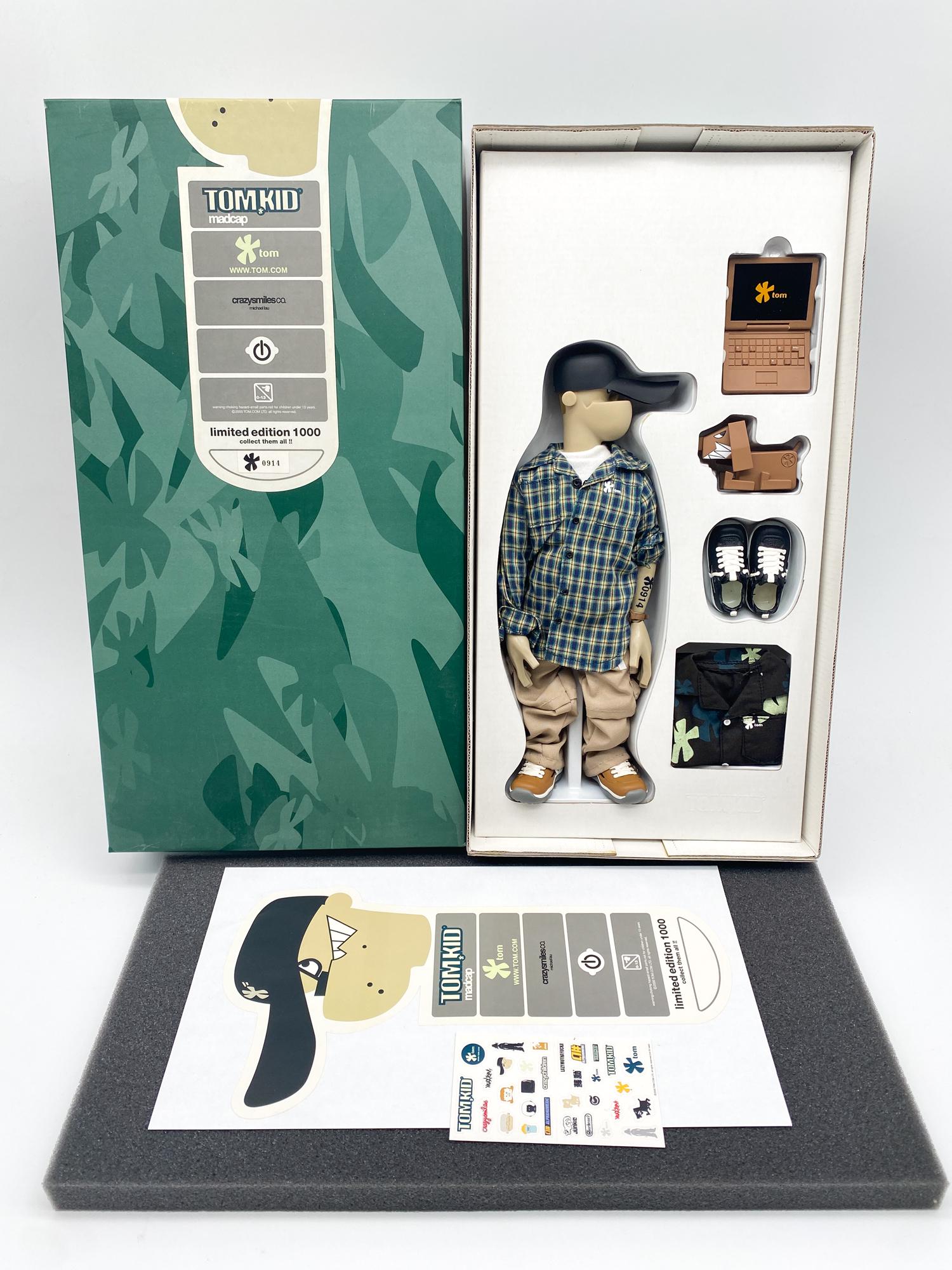 メディコムトイ/TOM・KID トムキッド/6体セット/原型・マイケル・ラウ TOM KID Michael LAU - Complete Set of 6 12 Inch Figures - Etsy