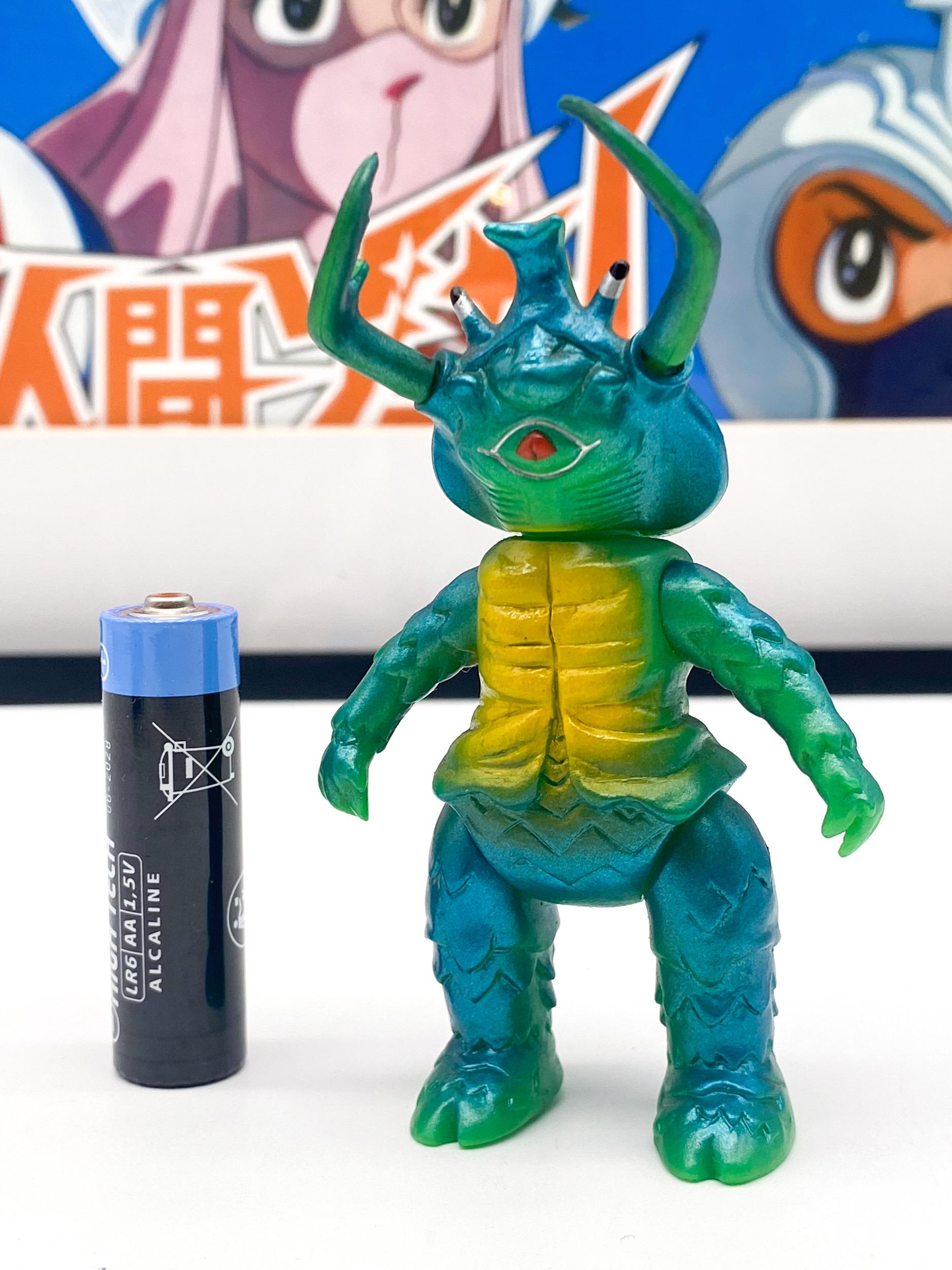 アントラー バンダイ ブルマァク魂 怪獣ソフビ 3インチ ミニフィギュア