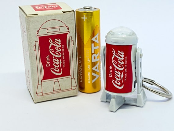 Coca-cola R2-D2 COBOT Star Wars Keychain - Japan 1978-1980 MIB - Etsy