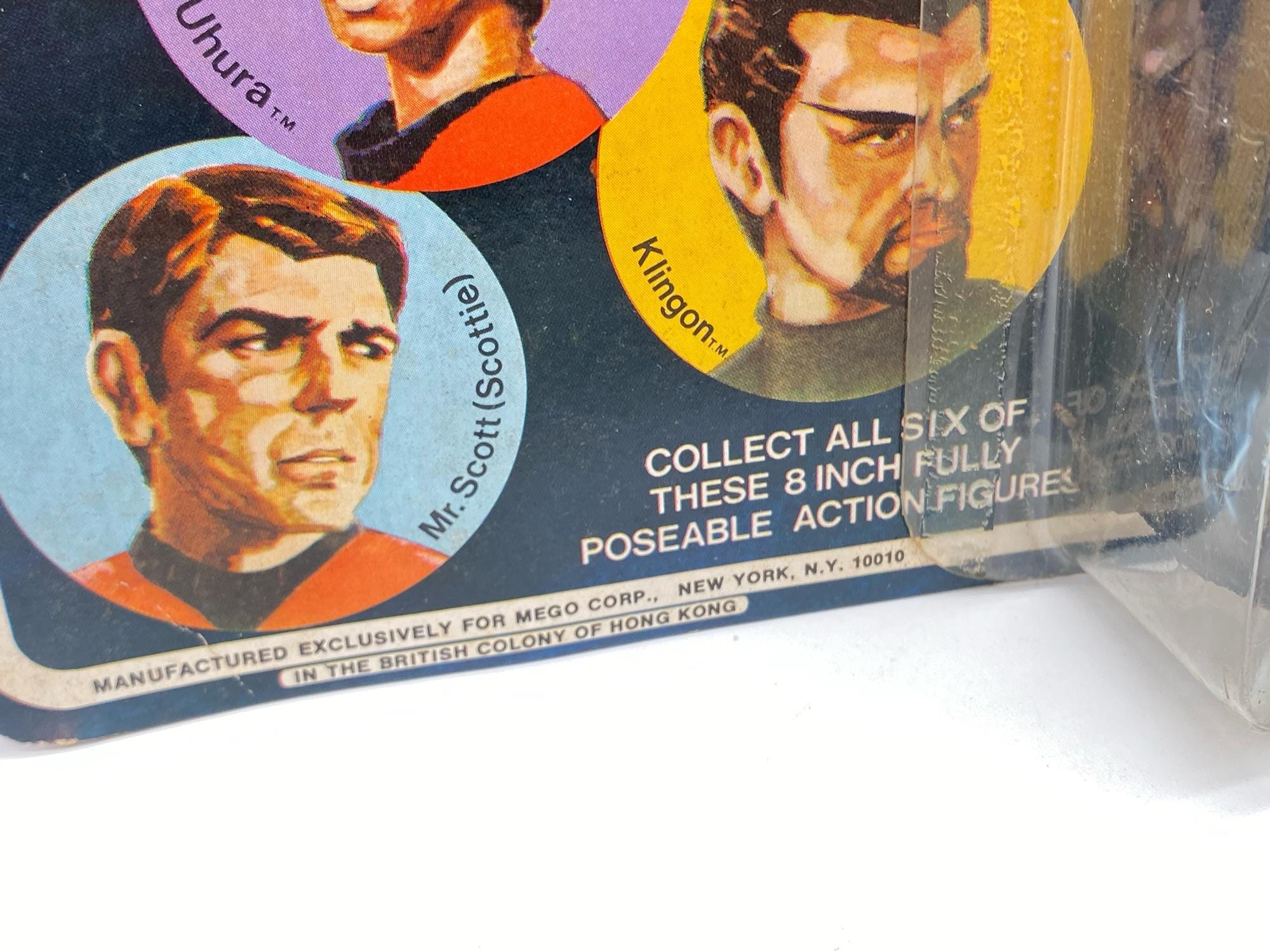 メゴ スタートレック Mr. スポック アクションフィギュア 1974 MOC 