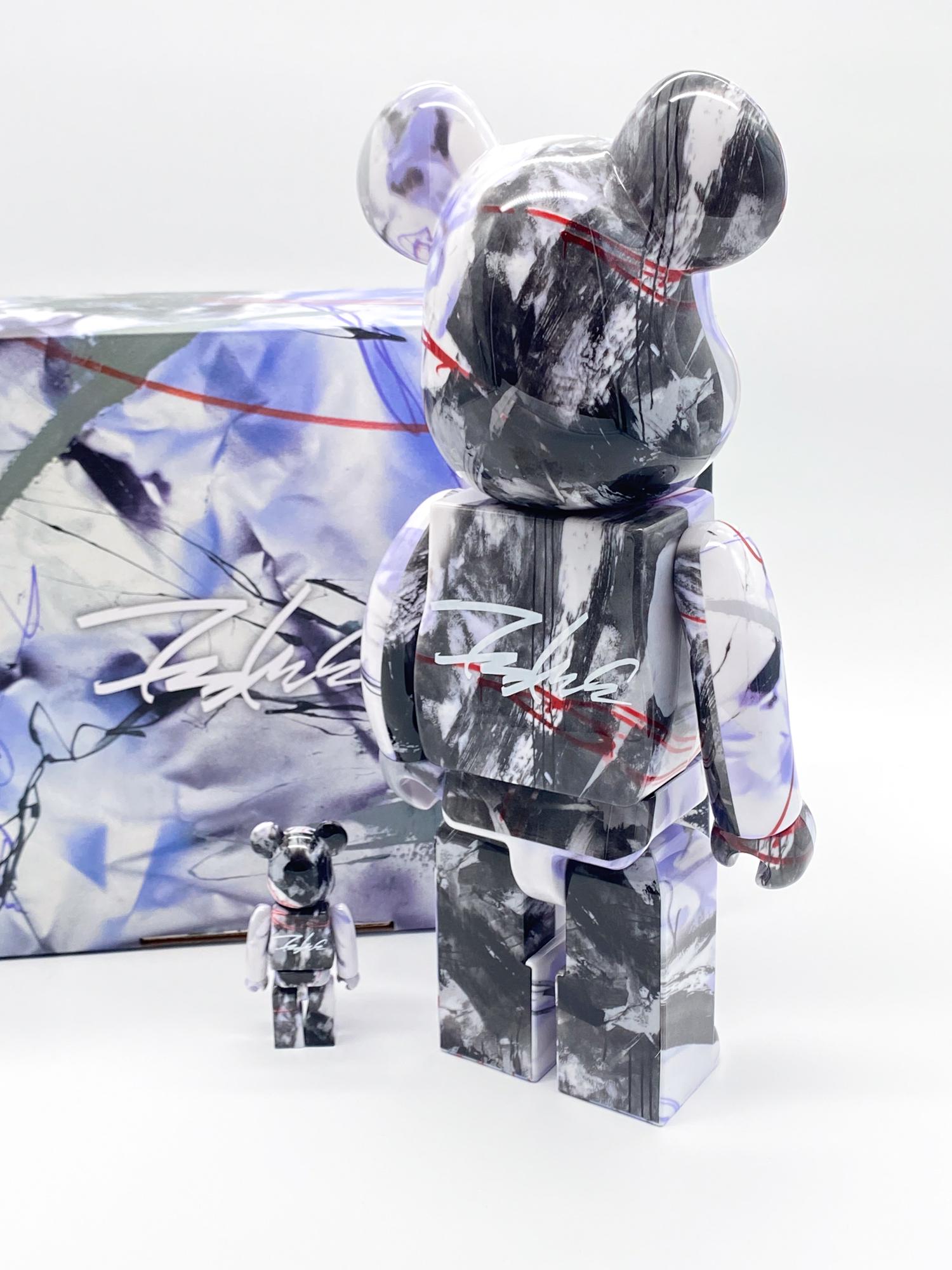 ベアブリック BE@RBRICK FUTURA フューチュラ 100% futura-medicom-bearbrick-set-
