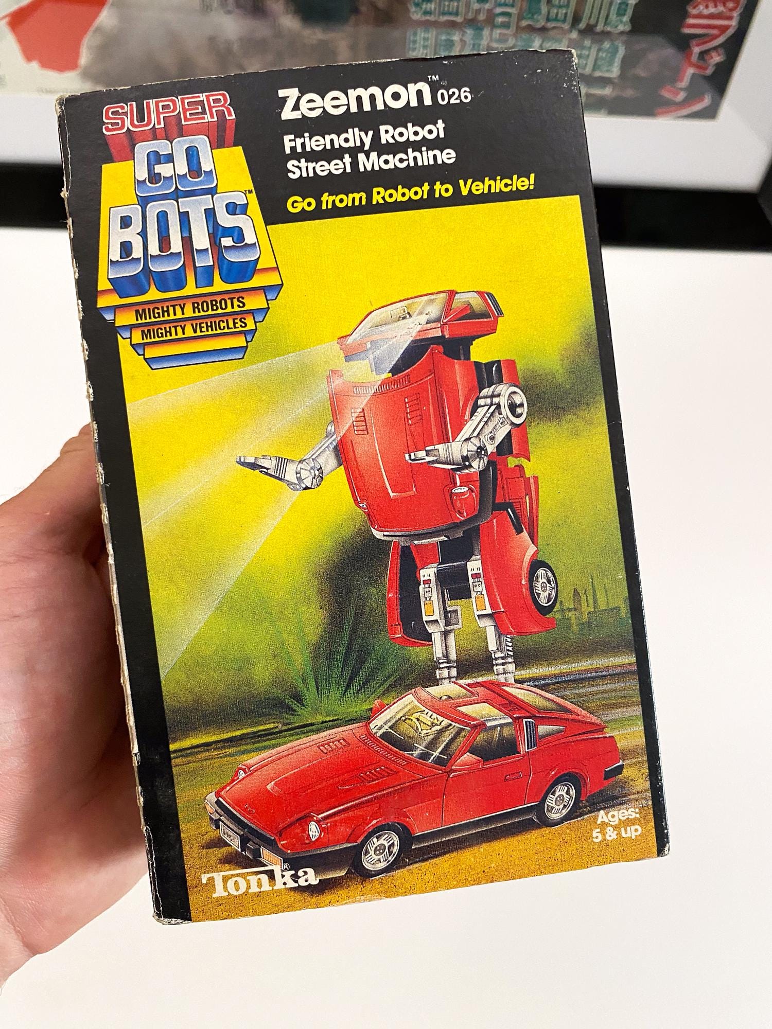 Super Gobots Zeemon 026 Street Machine - TONKA 1984 MIB - Etsy