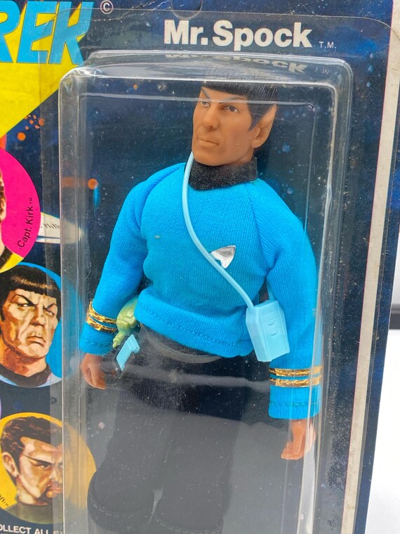 メゴ スタートレック Mr. スポック アクションフィギュア 1974 MOC