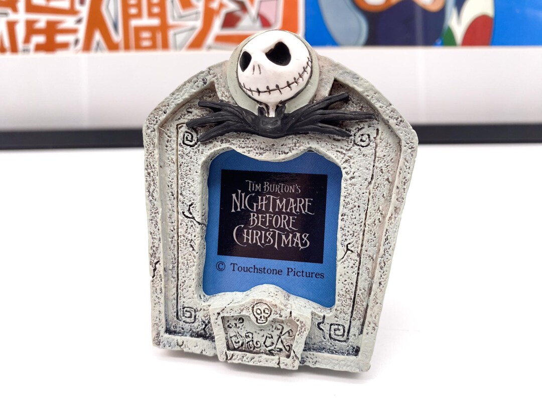 ナイトメアー・ビフォア・クリスマス　フォトフレーム ディズニーストア ナイトメア・ビフォア・クリスマス フォトフレーム