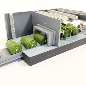 TB1 Launch Bay NEW - Thunderbirds Konami Pod Vehicles Vol.2