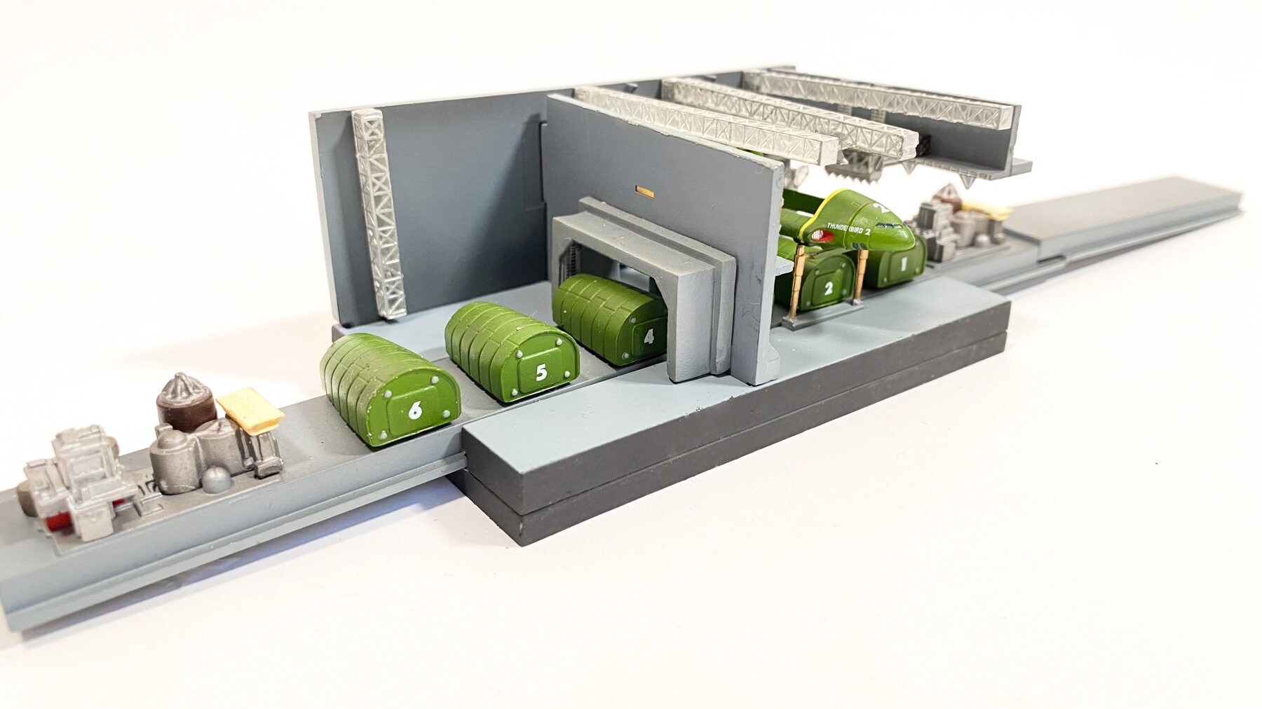 TB1 Launch Bay NEW - Thunderbirds Konami Pod Vehicles Vol.2