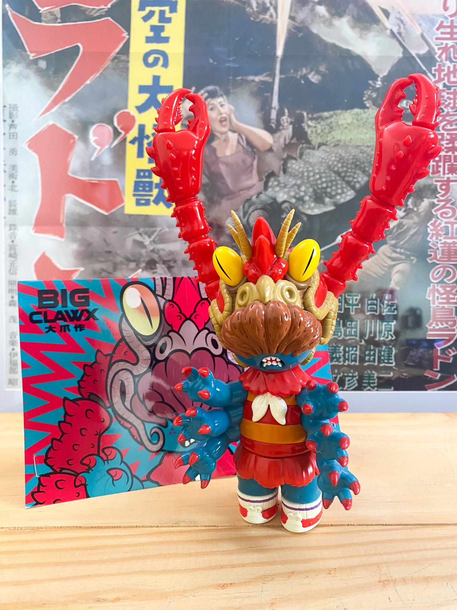Bigclawx X Grape Brain Garico the Crayfish Girl Mint SOFUBI Bigclawx X Grape Brain Garico the Crayfish Girl Mint SOFUBI