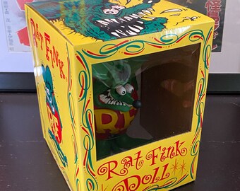 Rat Fink Doll - Mooneyes of Japan X Big Daddy Ed Roth MIB - Etsy Rat Fink Doll - Mooneyes of Japan X Big Daddy Ed Roth MIB - Etsy
