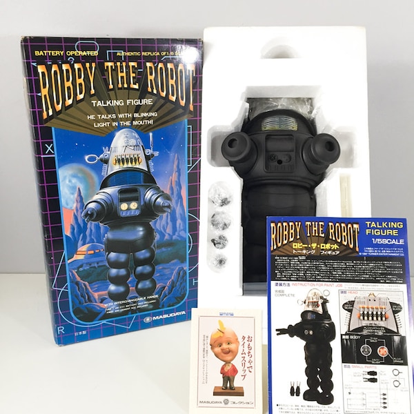 ROBBY the robot – Masudaya 16″ vinyl figure – 1997