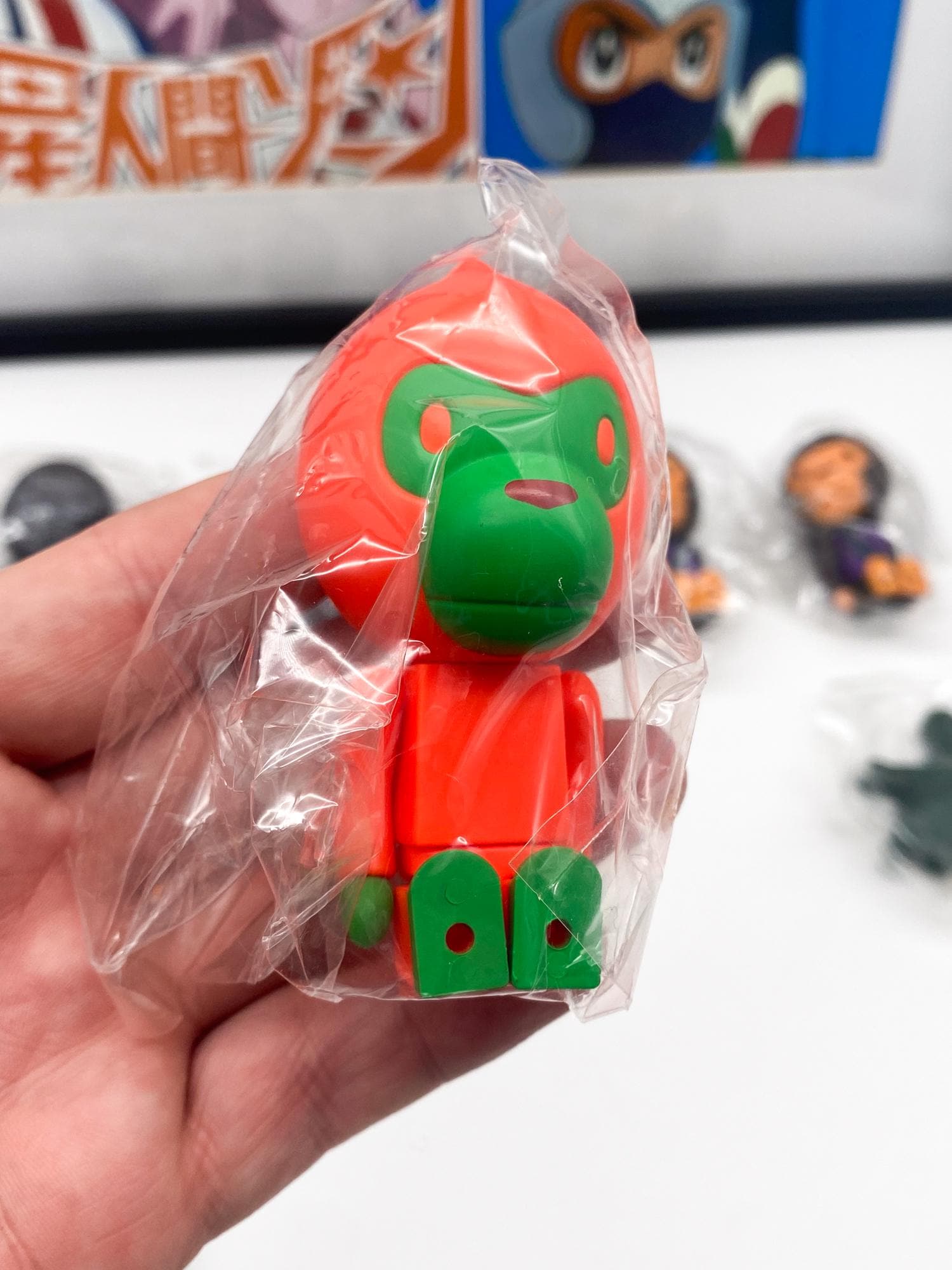 A BATHING APE - BABY milo KUBRICK  シリーズ006 フィギア BAPE BAPE x TOYQUBE Wooden BABY MILO Limited Edition 300 A