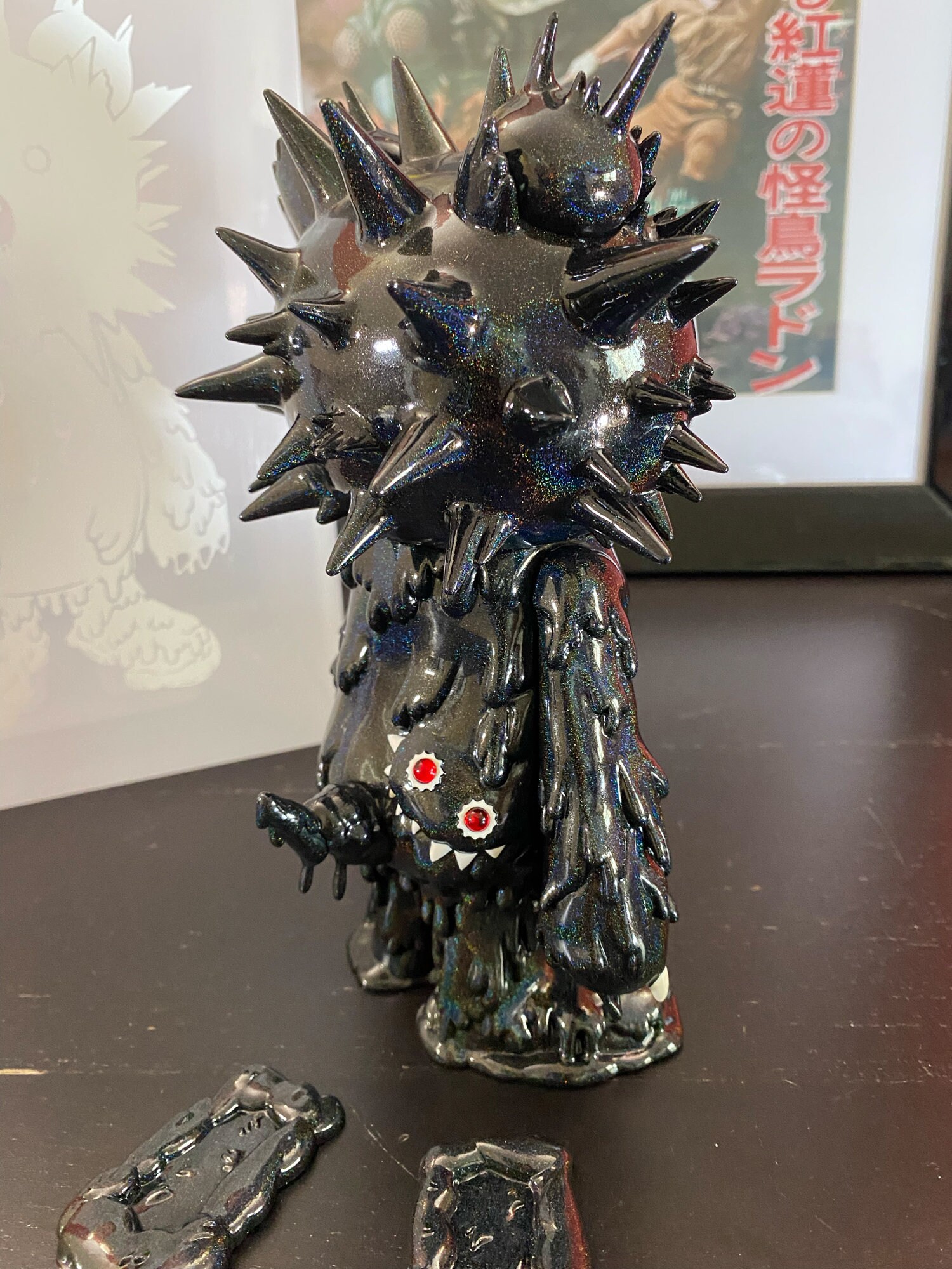 Figurine Instinctoy INC Bear Black Rainbow - Hiroto Ohkubo - MIB