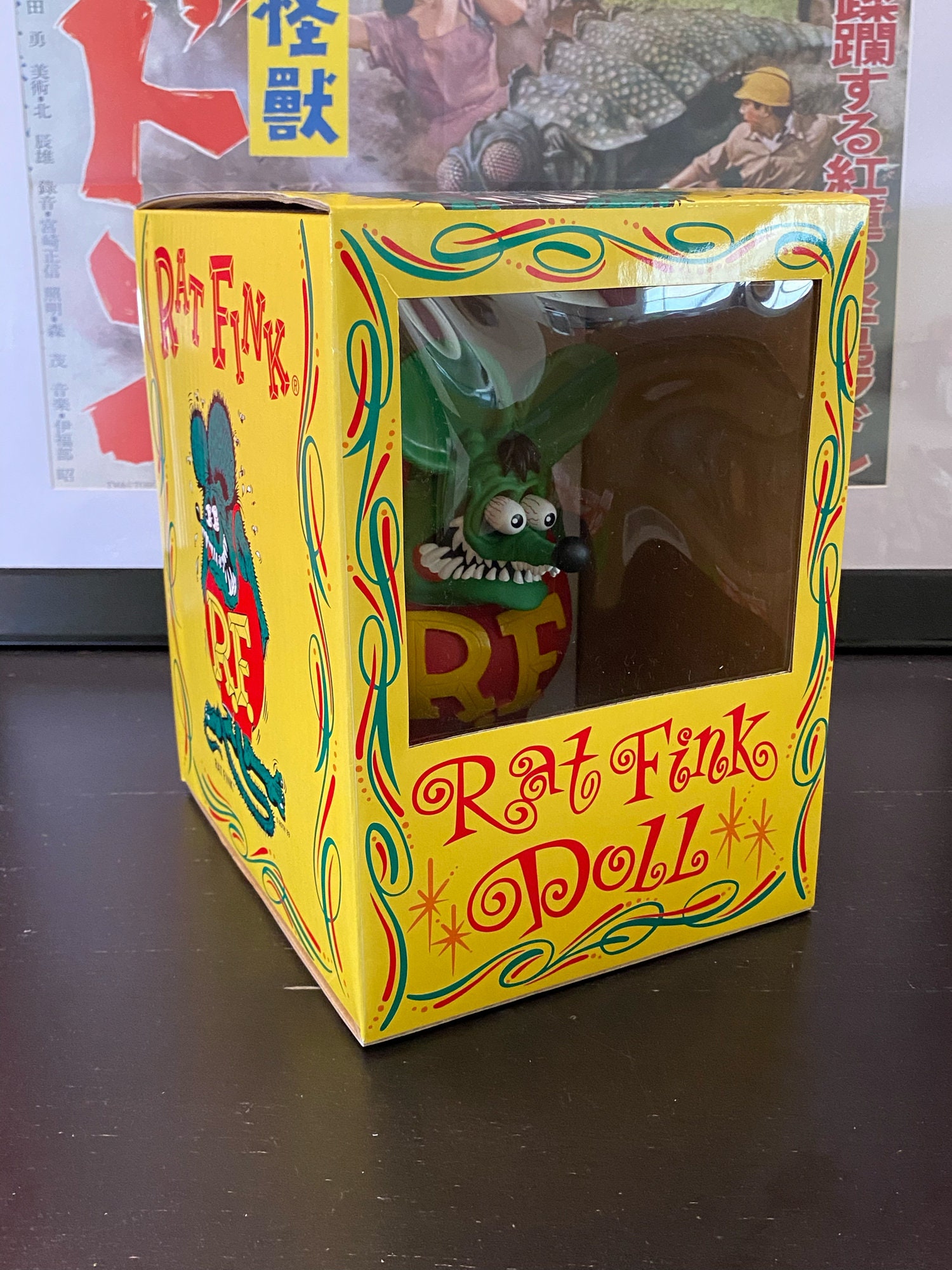Rat Fink Doll - Mooneyes of Japan X Big Daddy Ed Roth MIB - Etsy Rat Fink Doll - Mooneyes of Japan X Big Daddy Ed Roth MIB - Etsy