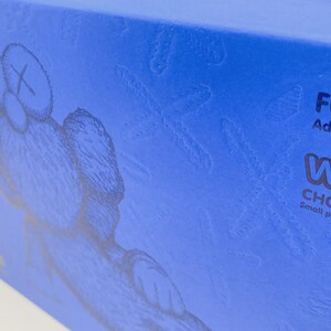 Kaws Time Off Blue Figure Open Edition - Medicom Toy Mib image 3