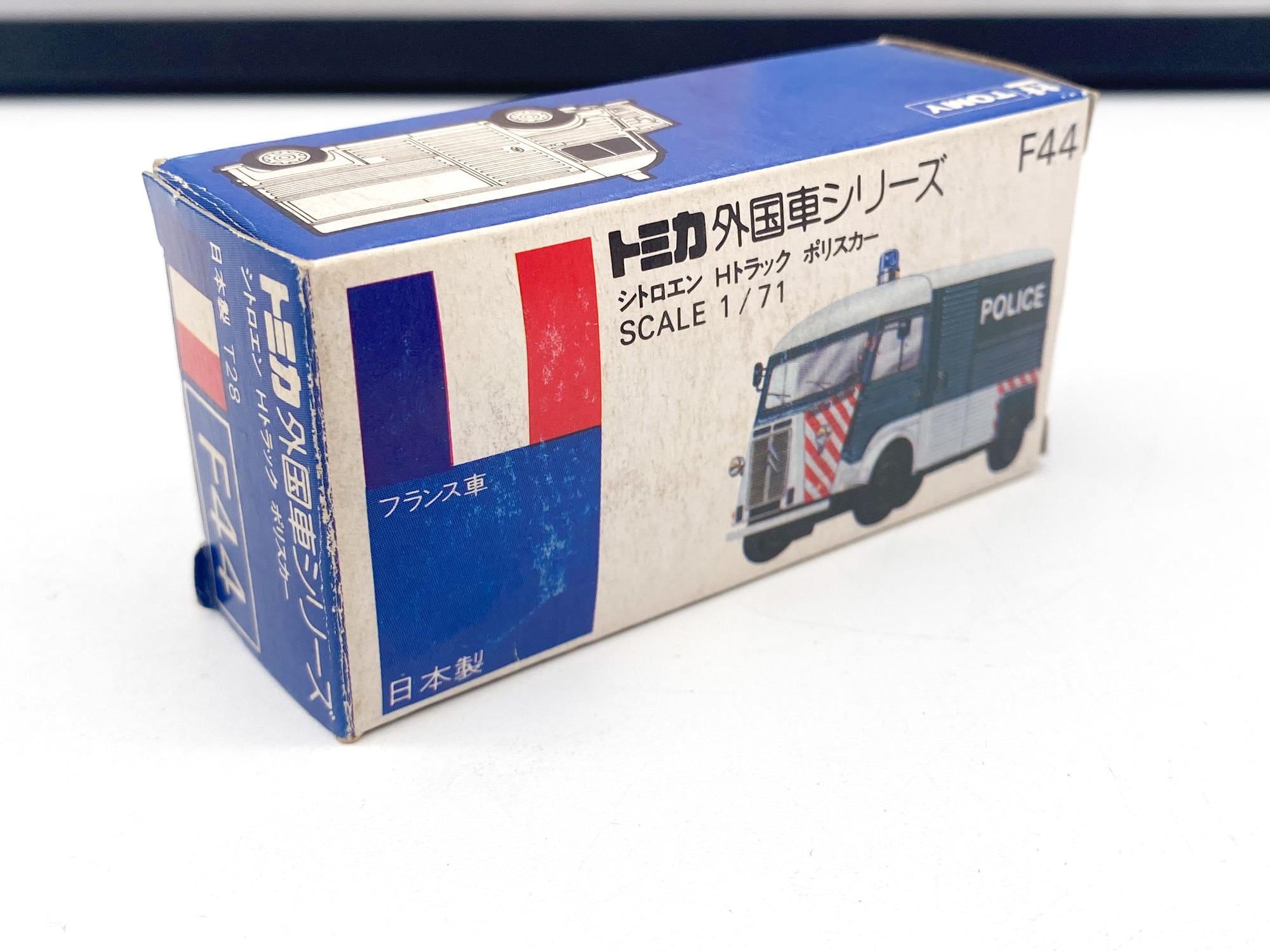 Tomica F17 Citroën Type H Police Nationale 1979 - Miniature 1/71 Japan - Occasion