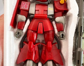 Mobile Suit Gundam Robot Spirits MS-06R-2 Zaku II High Mobility Type Johnny Riddens Custom Model 4.9 Action Figure Version A.N.I.M.E. Bandai Japan