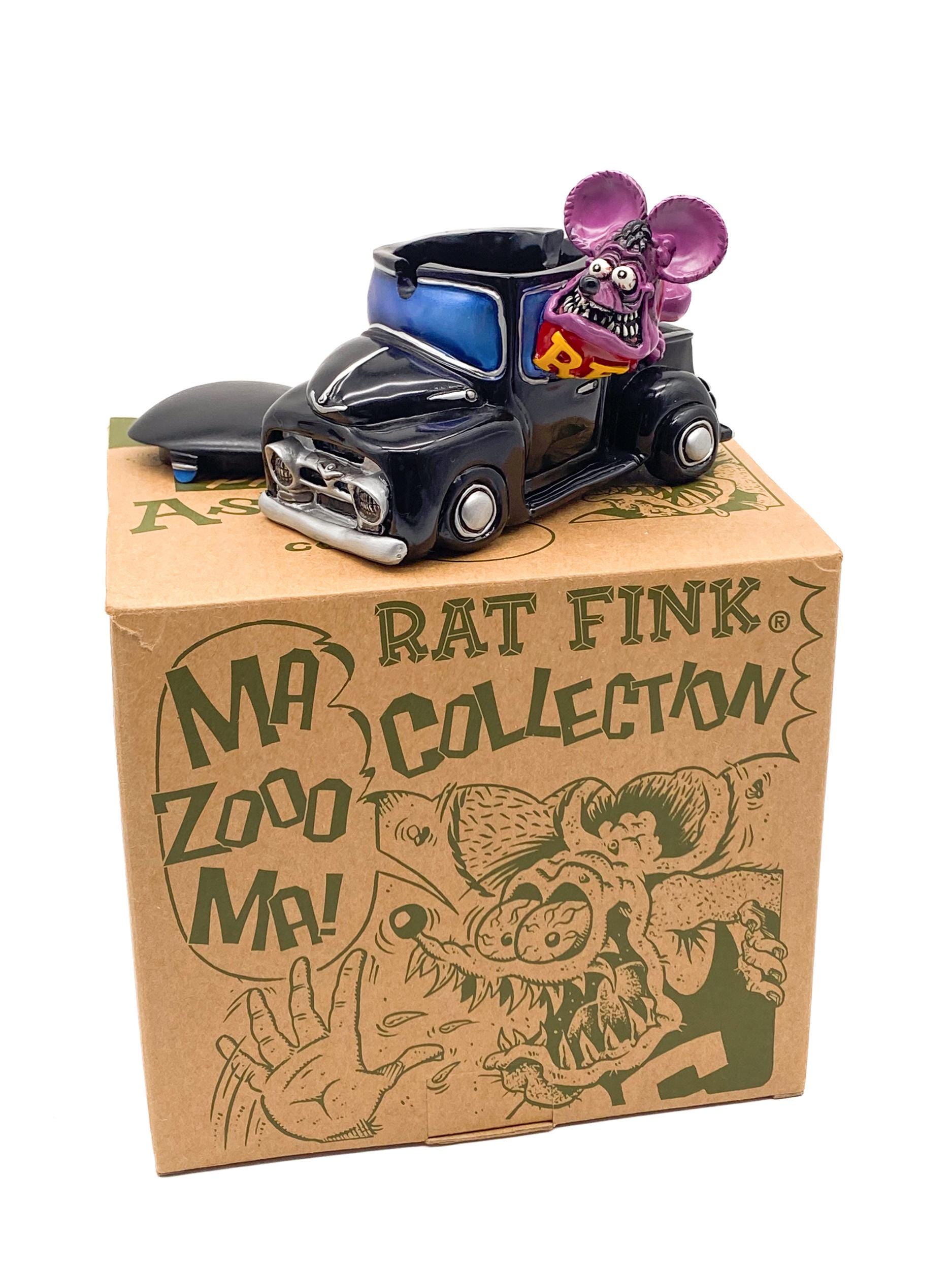 ラットフィンク RATFINK Big Car Ashtray 限定300体 2004 ホッドロッド カスタムショー　灰皿[240019303398] Rat Fink Collection Car Pick-up Ashtray \"ed Roth\" - Mooneyes Japan