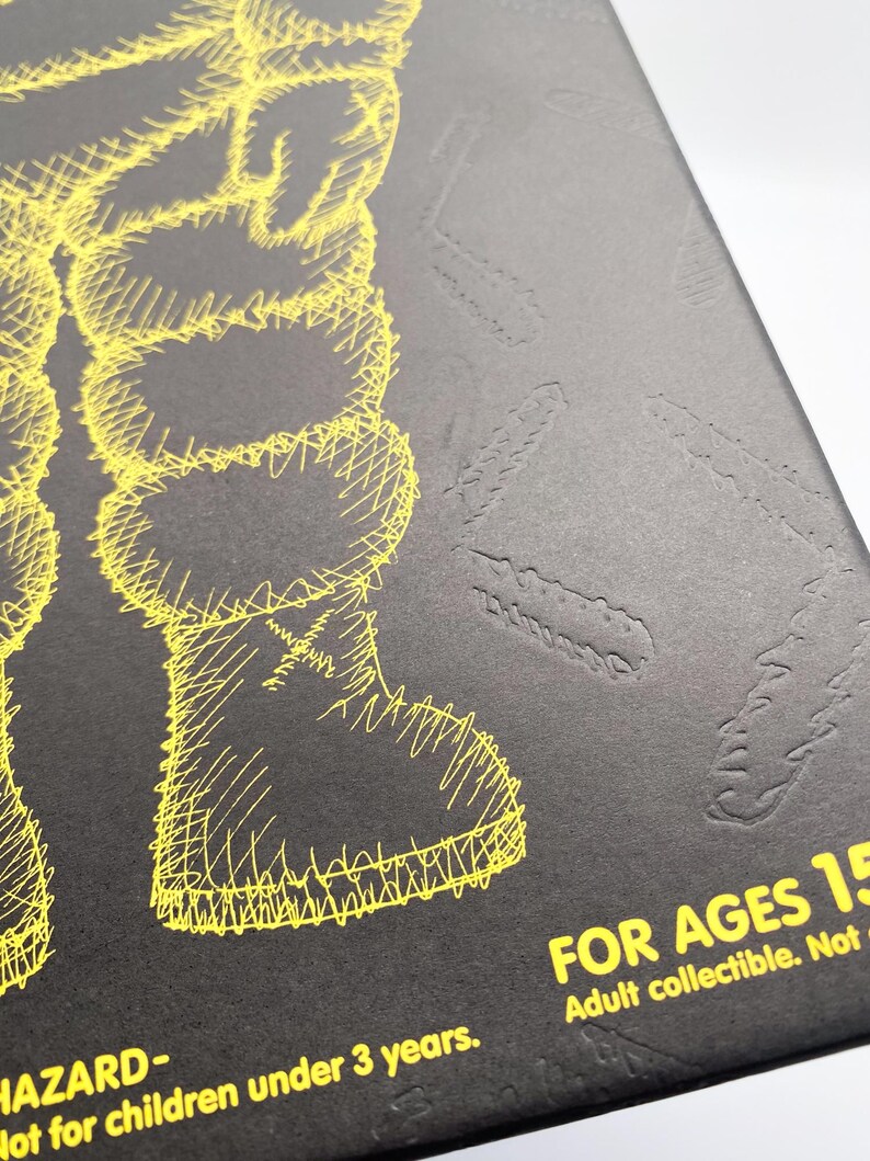 Kaws オープンエディション What Party イエロー - メディコム・トイ 2020 画像 8