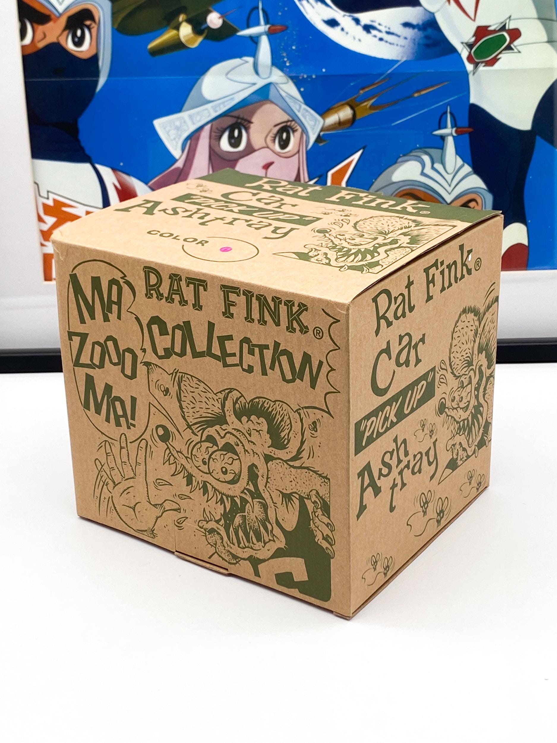 ラットフィンク RATFINK Big Car Ashtray 限定300体 2004 ホッドロッド カスタムショー　灰皿[240019303398] Rat Fink Collection Car Pick-up Ashtray \"ed Roth\" - Mooneyes Japan