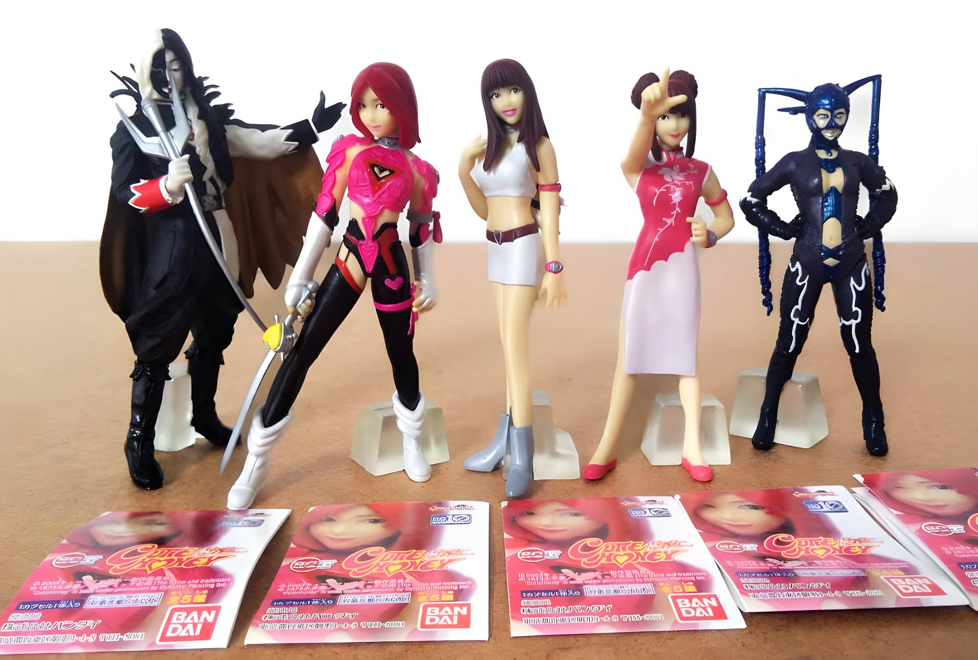 Cutie Honey Movie Bandai HGIF Gashapon Full Set NEW - Etsy