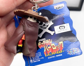 TOSHIRO Keychain ALBATOR - Harlock Keyholder Banpresto 1998