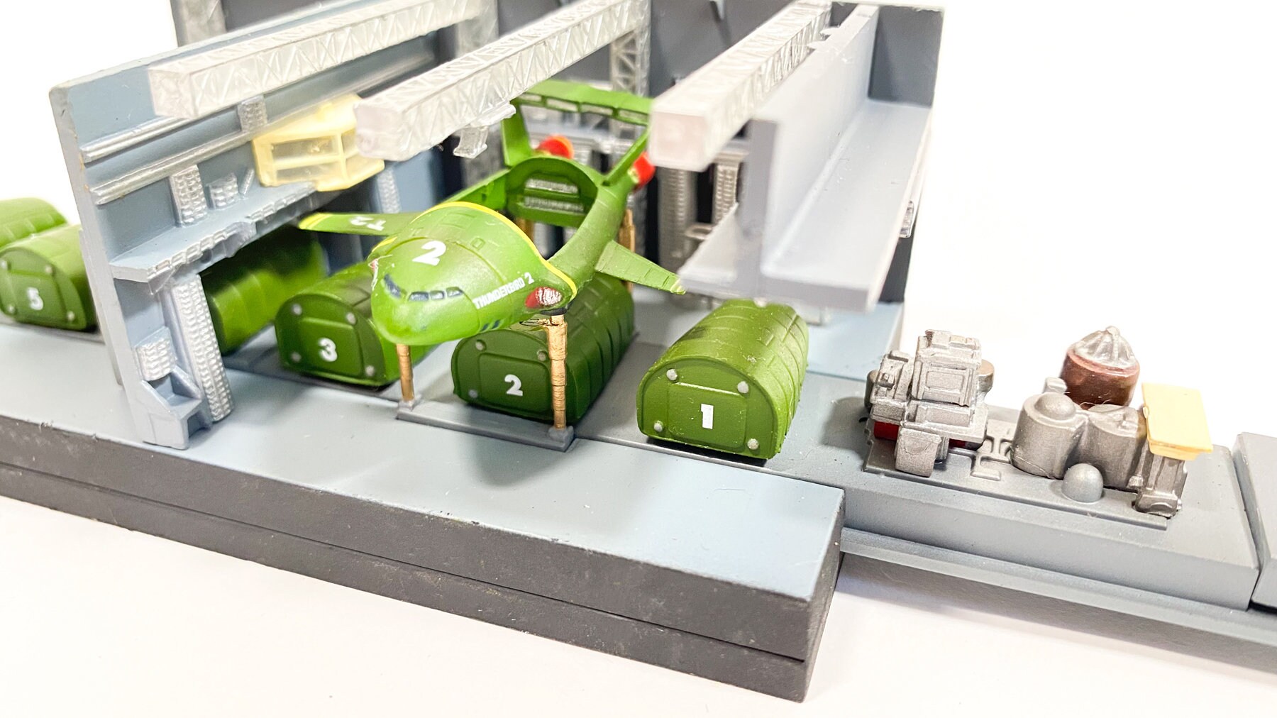 TB-2 Hangar Bay (new) – Konami Thunderbirds Pod Vehicle Vol.1 - Etsy
